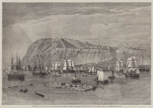 Progreso del Príncipe de Gales en América del Norte Británica, Quebec, Canadá Este de Richard Principal Leitch